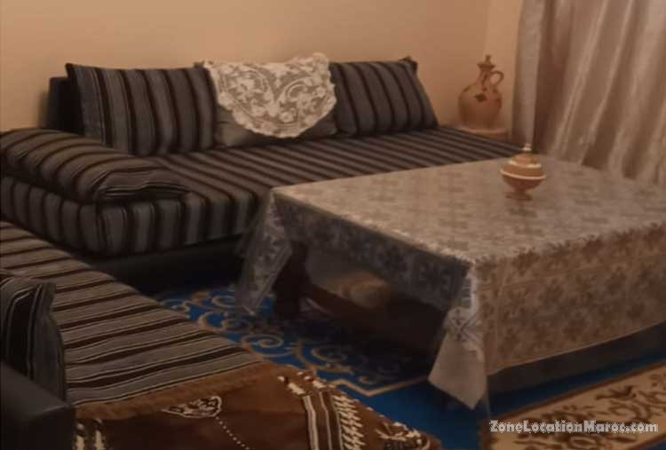 Un appartement propre bien équipé à errahma casa